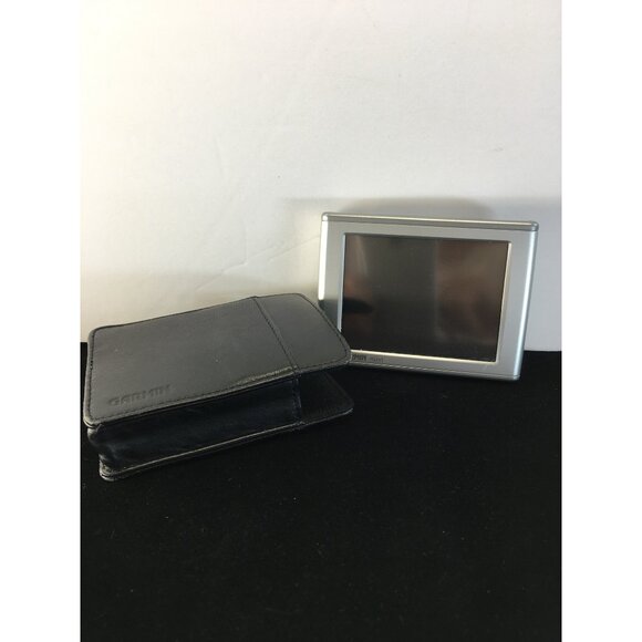 Garmin Nuvi 350 GPS Navigator Touchscreen 3.5'' LCD w/ Leather Case -Not Tested - Picture 16 of 16